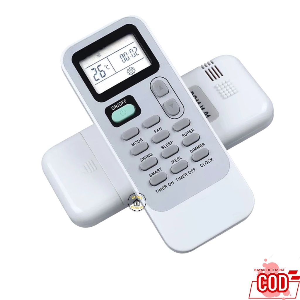 Remot Remote AC POLYTRON Multi Universal K-8009 Tanpa setting