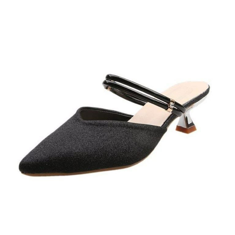 JSHC 07 (SIZE 36-39) RISCE SEPATU HEELS 5CM PESTA IMPORT WANITA CEWEK PEREMPUAN JAKARTA BATAM