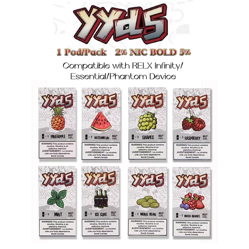 【RELX Pods】The YYDS Compatible with  Infinity/Essential /Infinity PLUS (1 Pod / Pack )