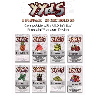 [RELX COMPATIBLE] YYDS Mint Flavour Cartridge Per One Pod Vapee Pod(1 pod/pack)