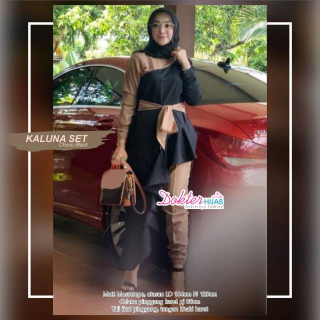 BAJU SETELAN CANTIK ~ KALUNA SET ORI OLSHOP SOLO