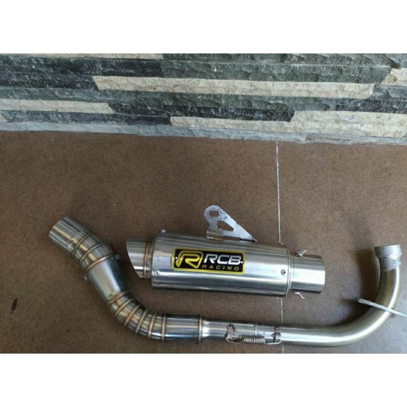 KNALPOT RCB MATIC VARIO KNALPOT VARIO KARBU 110 VARIO 125 NEW 150 KNALPOT RACING