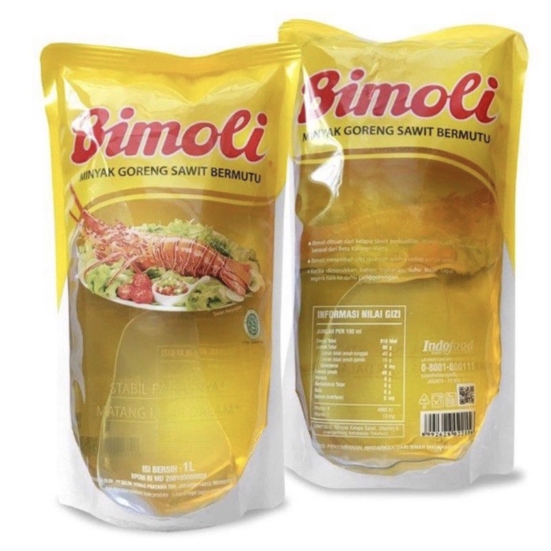 

MINYAK GORENG BIMOLI KEMASAN POUCH 2 L