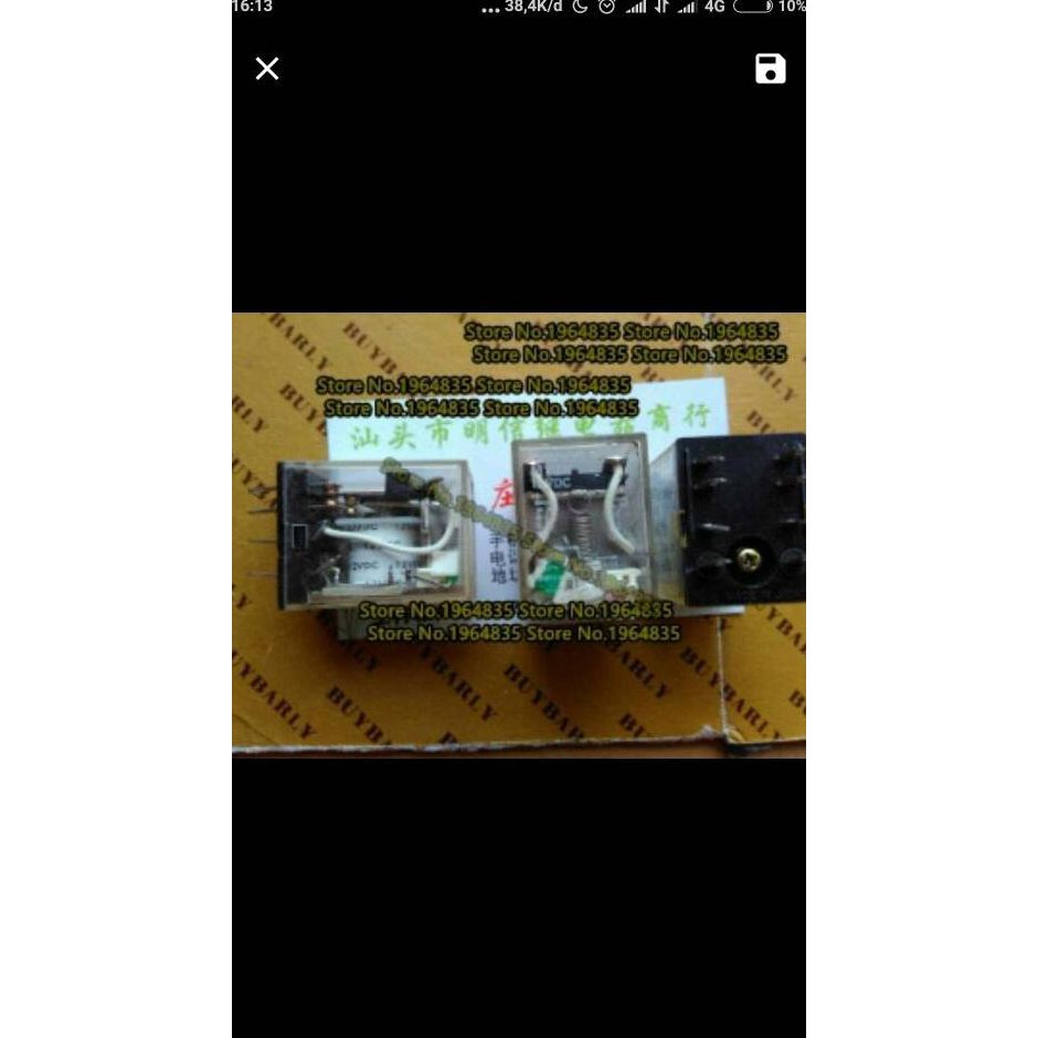 Relay My2 My2N 110V Dc Ibec Jepang Asli Pcmja29 Dijamin