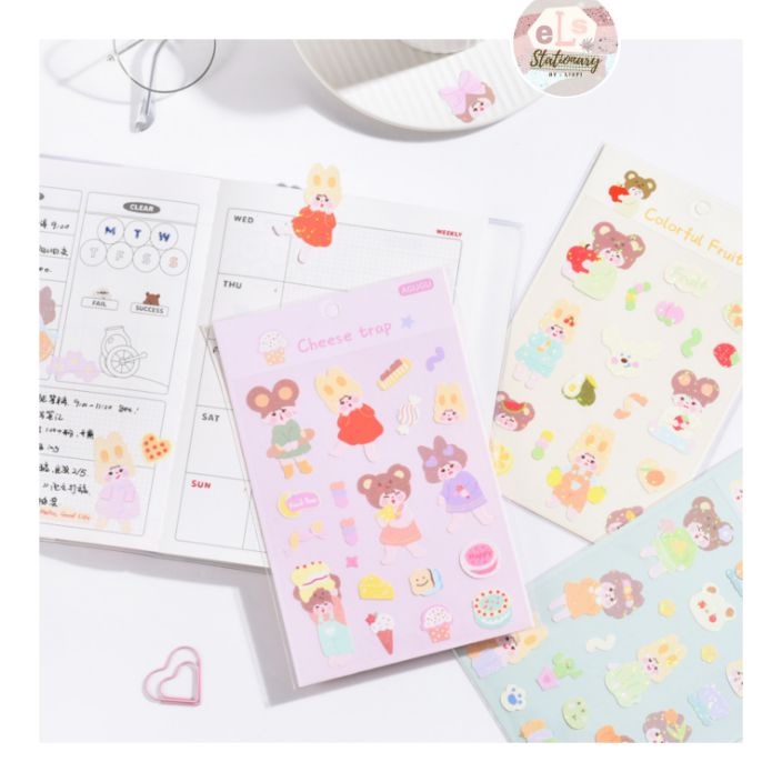 

Cute Korean Sticker Blink Sequin [G-000014]