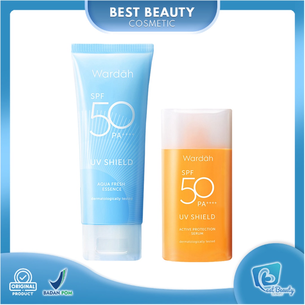 ★ BB ★ WARDAH UV Shield Aqua Fresh Essence | Active Protection Serum | SPF 50 PA++++ Sunscreen