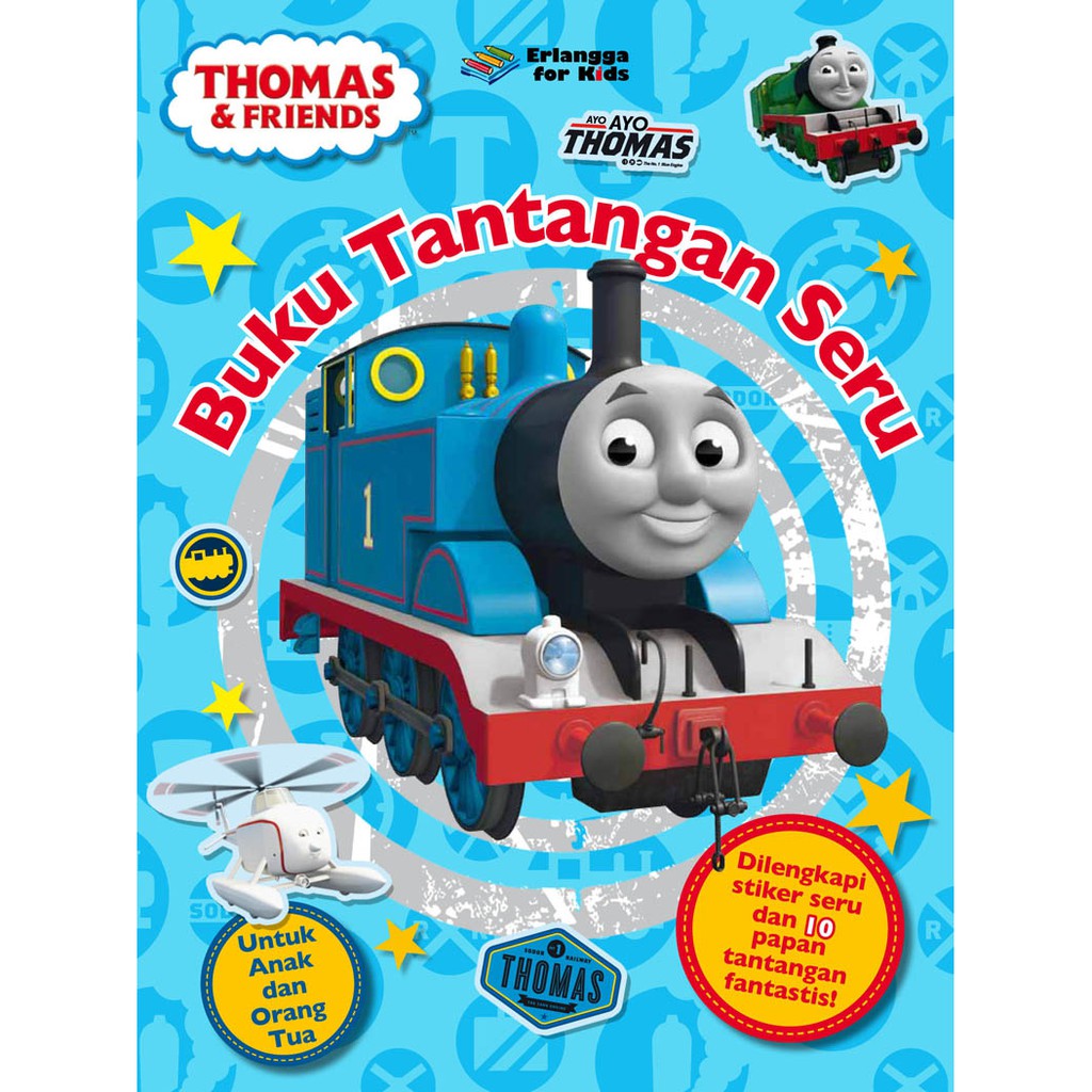 THOMAS & FRIENDS: BUKU TANTANGAN SERU