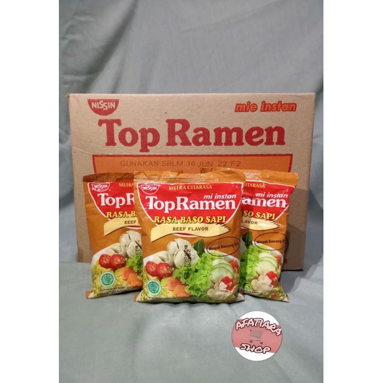 MIE JADUL TOP RAMEN 1 DUS ISI 40 PCS