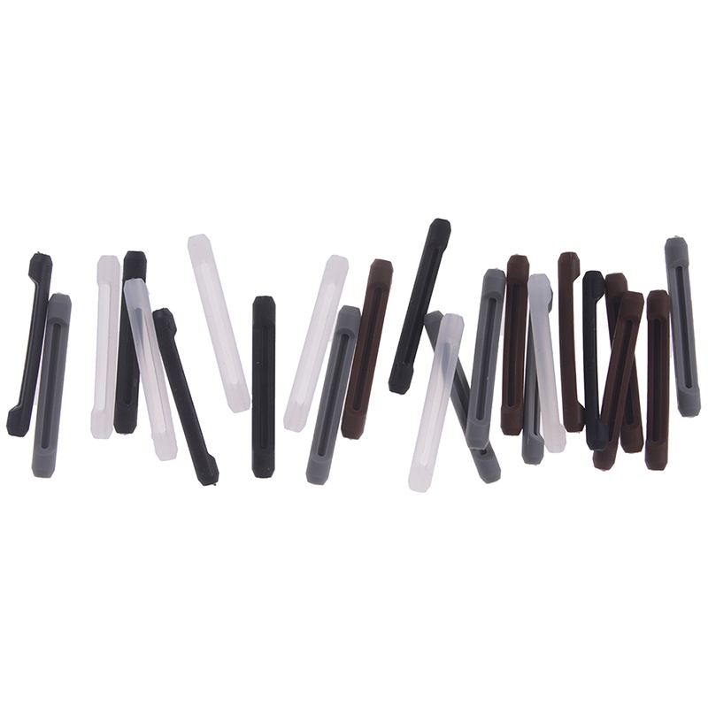 &lt; E2id &amp; &gt; 3 Pasang Kait Telinga Kacamata Bahan Silikon Anti Slip