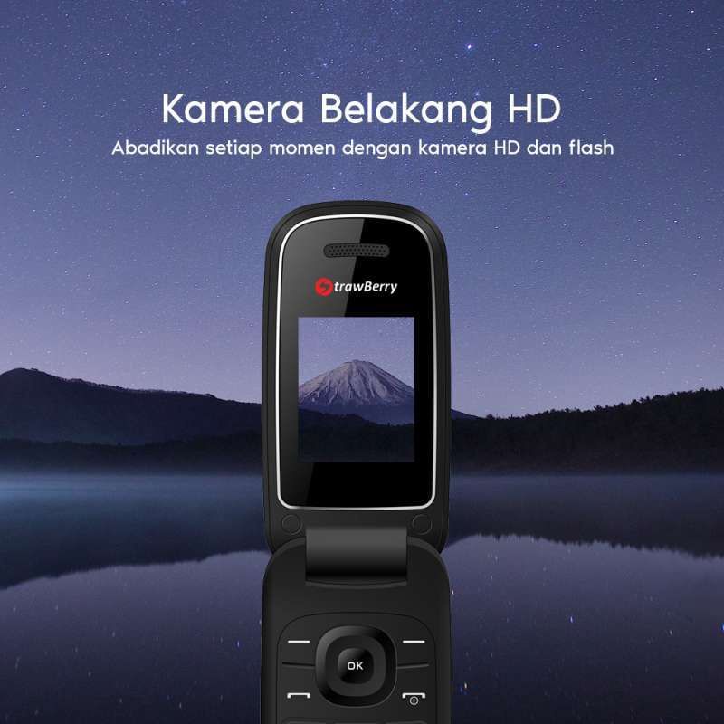 Hp Lipat Dual Sim Garansi 1 Tahun ST 1272 reborn-2