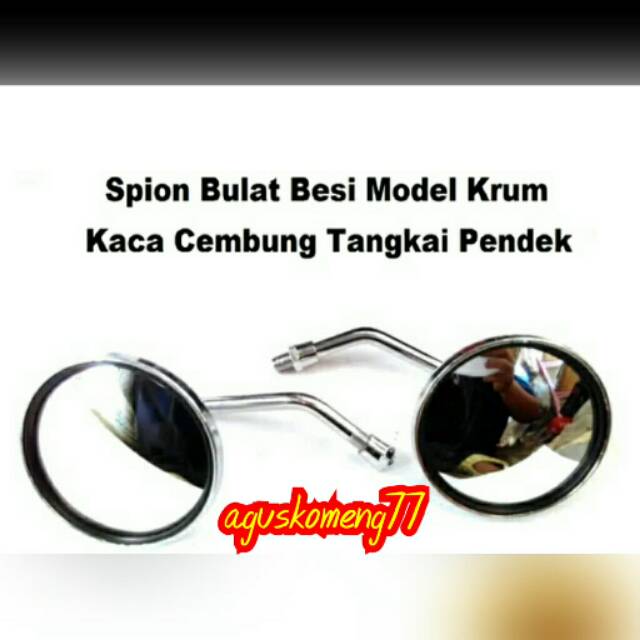 spion Fazzio Fino Scoopy crome pendek