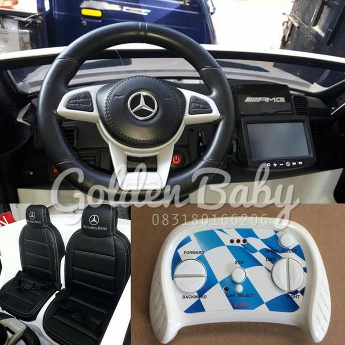 BIG SALE    mobil mobilan anak aki pliko mercedes GLS63 LISENSI XXL