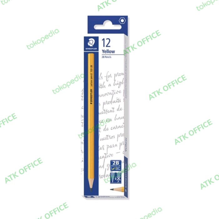 

Update Pensil Staedtler 2B Kuning Original ( Lusin 12 Pcs ) Berkualitas