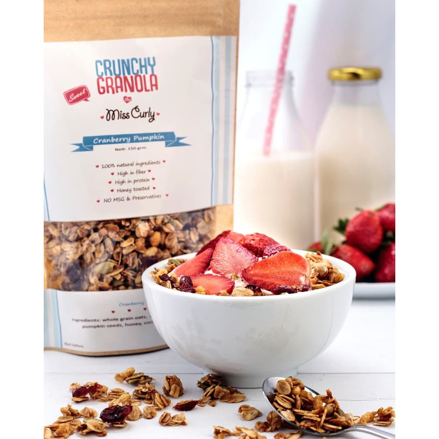 

Granola Cranberry Pumpkin (manis)