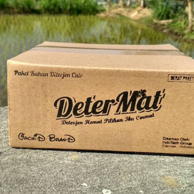 PAKET BAHAN DETERJEN CAIR |  BAHAN SABUN LAUNDRY |  DETERGENT LAUNDRY DETERMAT HASIL 20 LITER