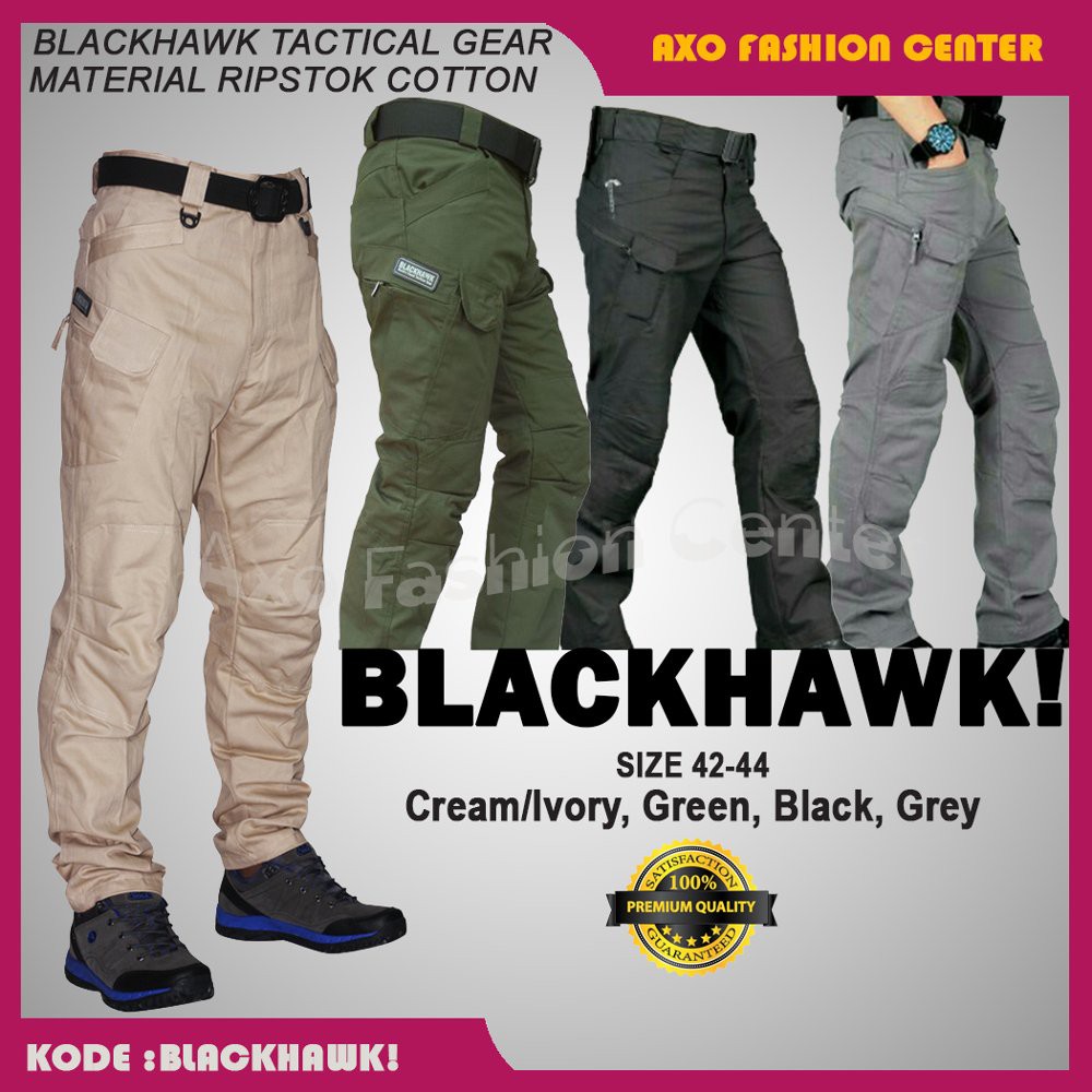 Celana Tactical Polisi Blackhawk Color Crem/Warna Crem Kecoklatan/Celana Tactical Krem Khaki/Celan