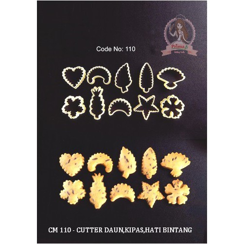 

CM 110 - CUTTER DAUN,KIPAS,HATI BINTANG