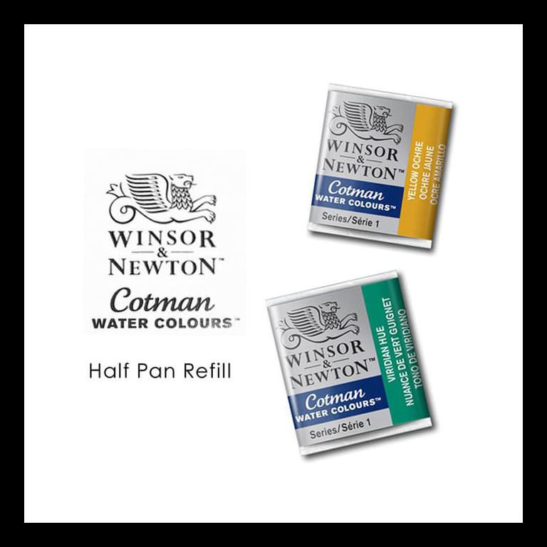 

UPDATE WINSOR & NEWTON COTMAN WATER COLOUR HALF PAN REFILL PERALATAN MELUKIS MURAH MERIAH