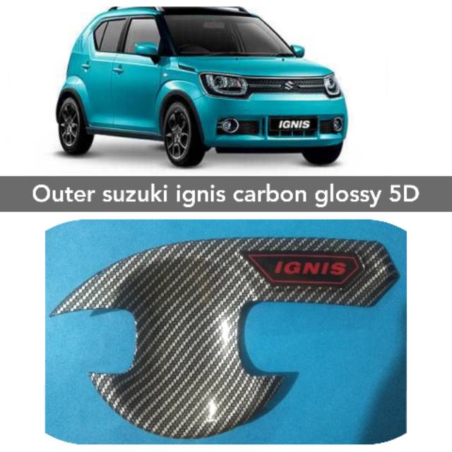 Outer suzuki ignis carbon glossy 5D