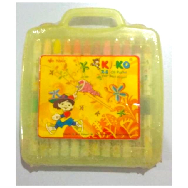 

Crayons Kiko pewarna alat tulis anak 24 warna