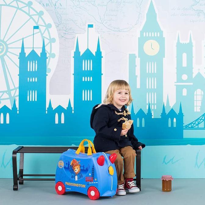 TRUNKI Paddington Luggage Ride On Koper Anak