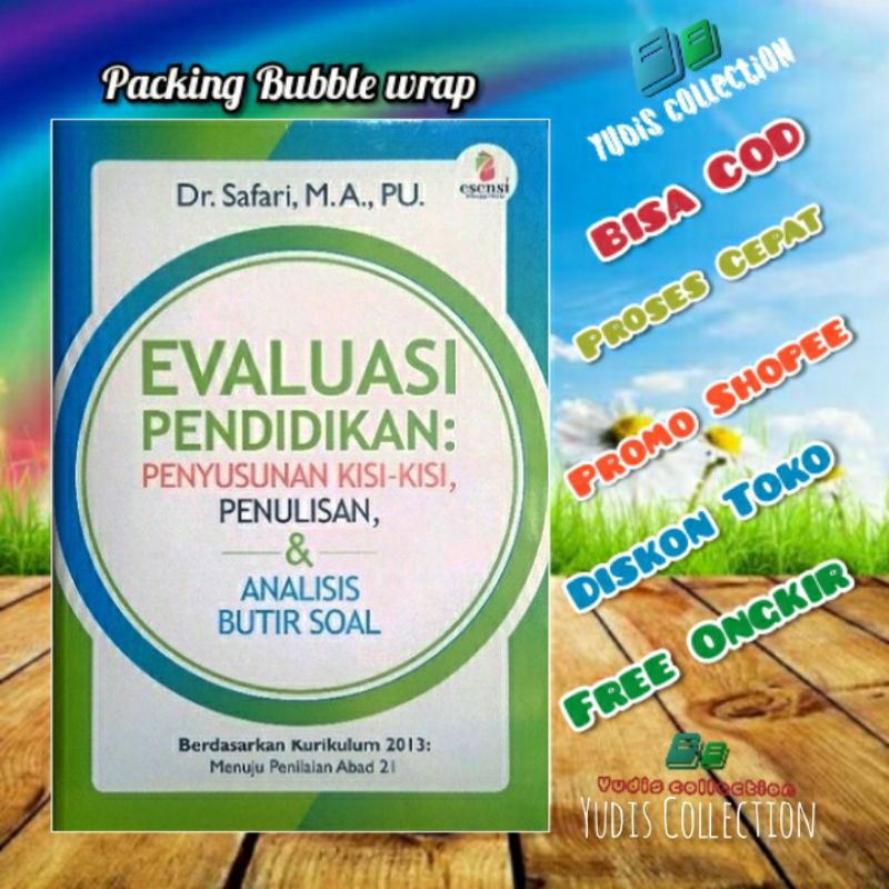 Evaluasi Pendidikan : Penyusunan Kisi-Kisi, Penulisan & Analisis Butir Soal ERLANGGA