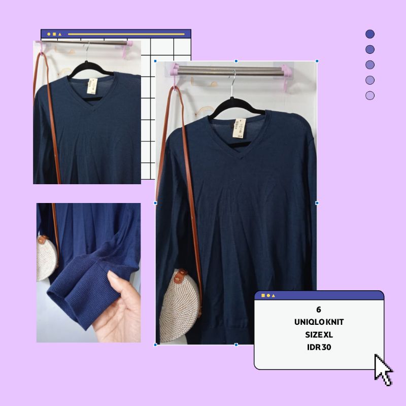 knit uniqlo reject