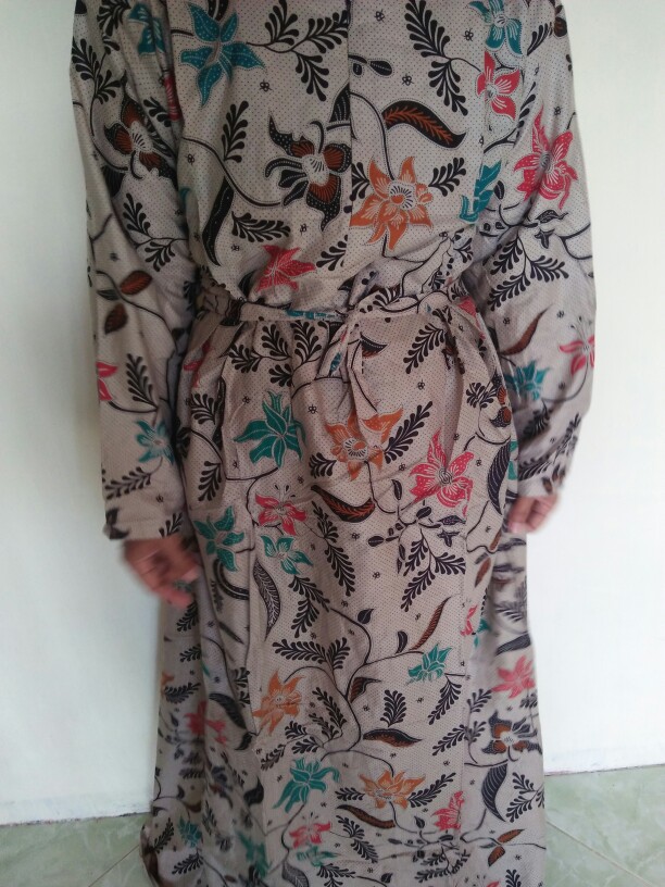 Batik Couple_maora Sania Ruffle Batik Couple Ori Ndoro Jowi Dnt Garansi Termurah