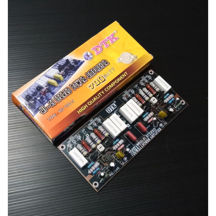 HI-FI Stereo Driver Power Amplifier 700 WATT DTK PD 700 S