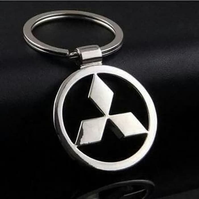 Gantungan Kunci Mobil Keychain Emblem Logo Mitsubishi Xpander Pajero