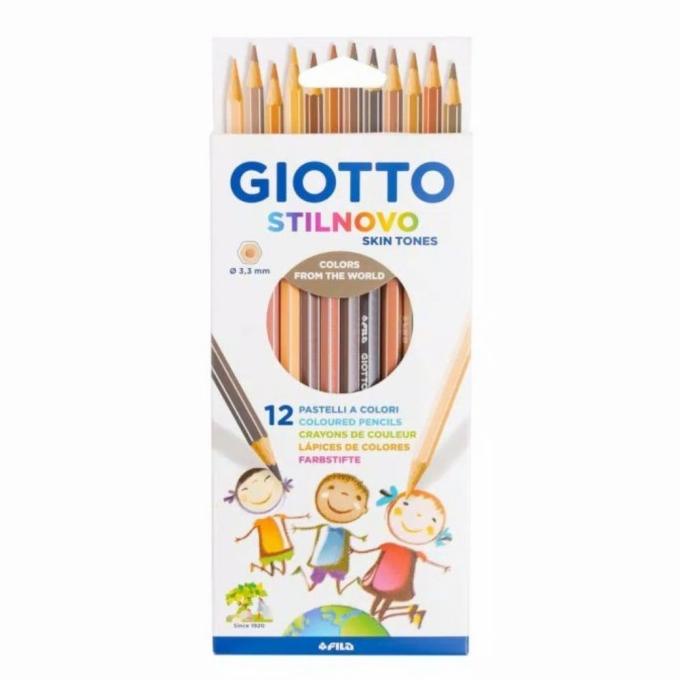 

Giotto Stilnovo Skin Tones Set 12 Color Pencil Pensil Warna Kulit