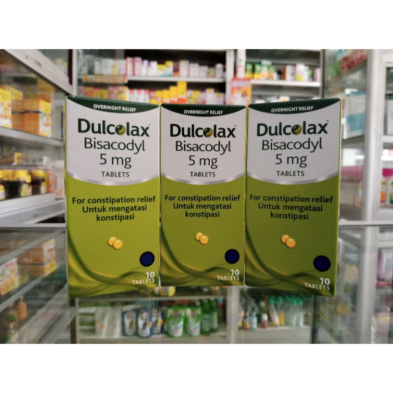 Dulcolax Bisacodyl 5mg | Strip Isi 10 Tablet - ED 02/2026