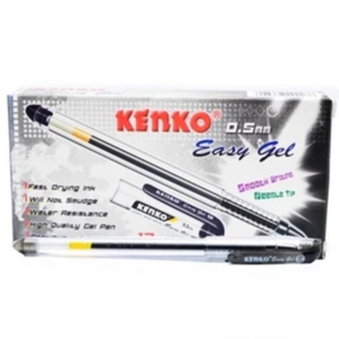 

Jual Kenko Pulpen 0.5Mm Easy Gel 1Kotak 12Pcs Original