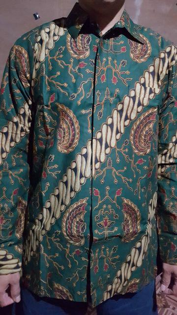 Pramata Baturaden  Batik Pria Asli Solo Full Furing Katun Halus Sragenan