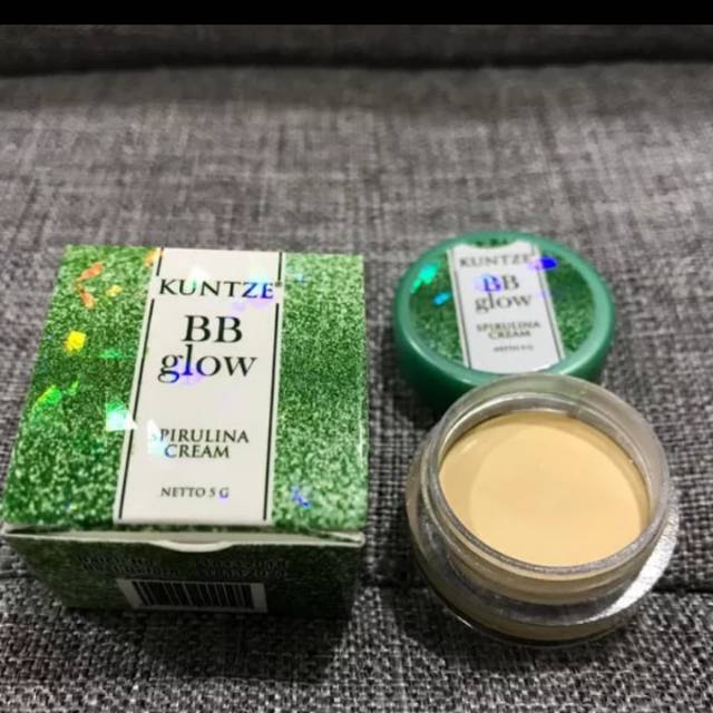 KUNTZE BB GLOW SPIRULINA CREAM BPOM - PEMUTIH WAJAH BPOM