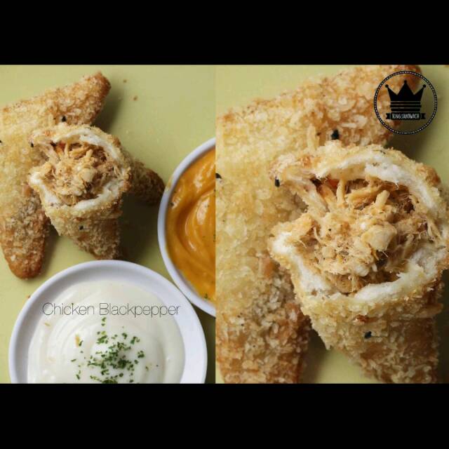

Sandwich Ayam Lada Hitam