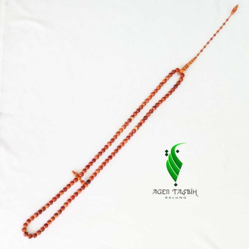 Tasbih Kayu Secang Jumbo Super Size 12mm ORIGINAL, Tasbih Kayu Langka Bertuah Nusantara