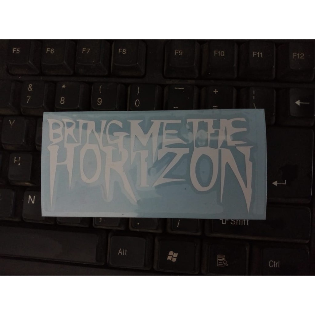 

cutting sticker band bring me the horizon