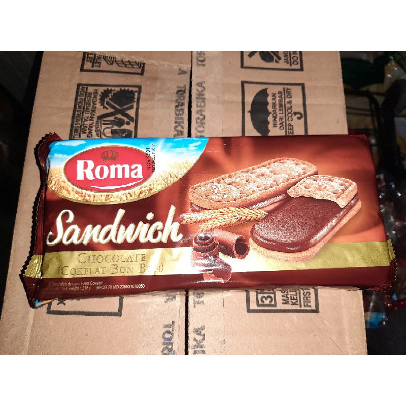

Roma Sandwich Coklat 157 gr