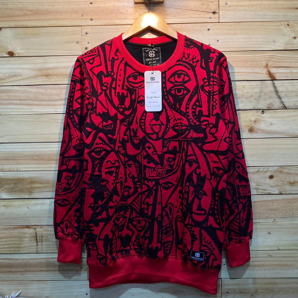 SWEATER MOTIF TERBARU UNISEX [COD]