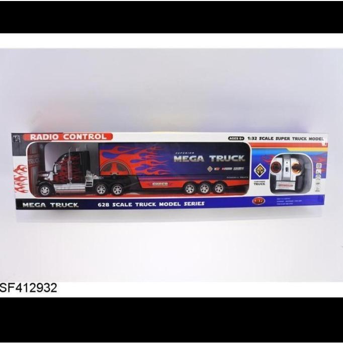 Remote control mega truck charge optimus prime rc container mainan