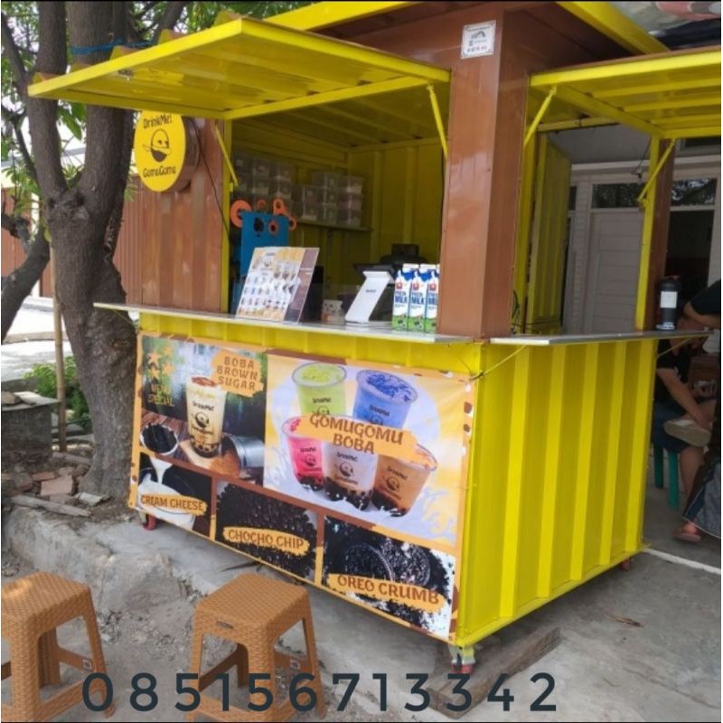 Booth Container 2m x 2M x2M