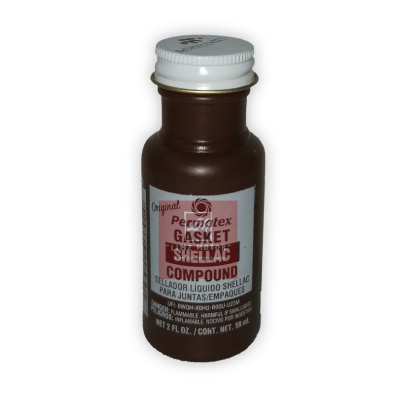 Jual Permatex Indian Head Gasket Shellac Compound 59ml Shopee Indonesia