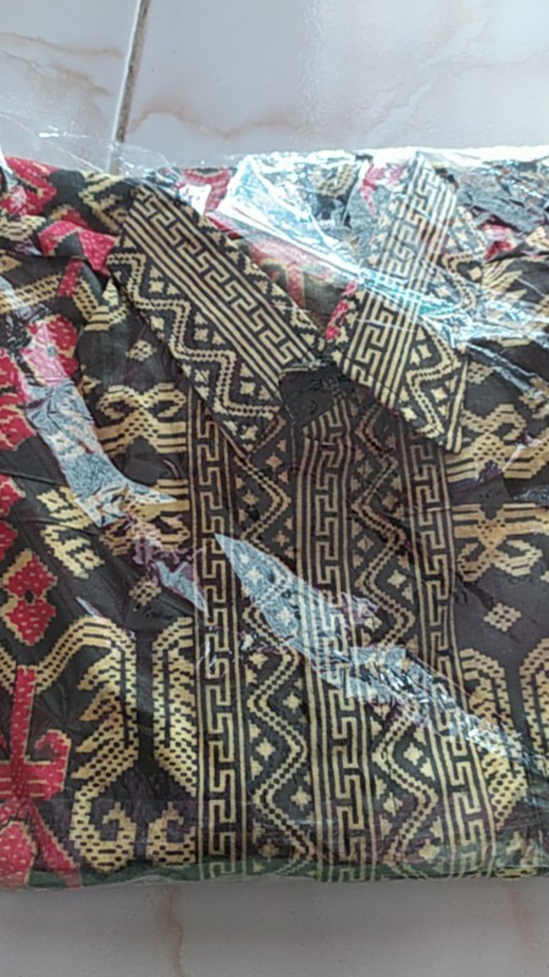 Size M L Xl Xxl New Kemejapria Lengan Pendek 848vo Pilot Pangkat 4029ys Batik Pria Turambi