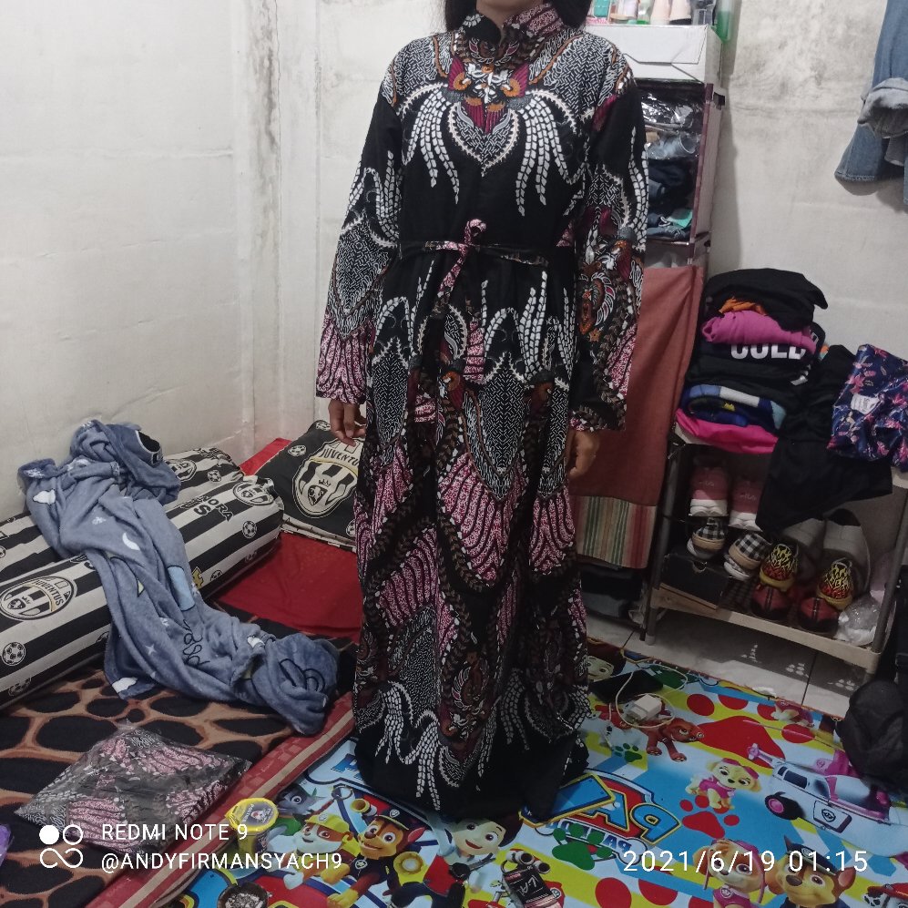 Maura Couple - Sania Ruffle Batik Couple Ori Ndoro Jowi Garansi Termurah Shopee - Batik