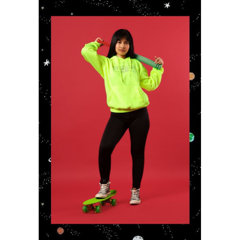HOODIE STᗩᖇᕲᑘST NEON REFLECTIVE
