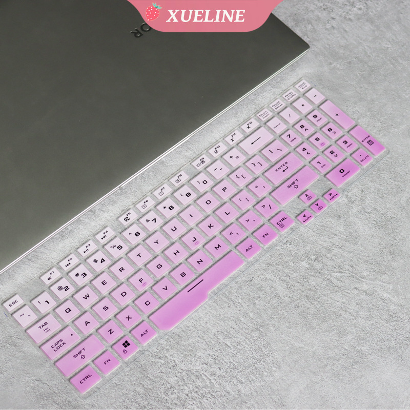 Xueling Asus Tuf Gaming Laptop Keyboard Cover Tuf A15 A17 F15 15.6&quot; 15.6 Inch Keyboard Skin Protector Cover for FA706 FA506 FA506iu FA506iv Fa506ii Fa706ii FA706iu