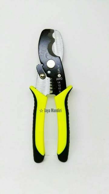 Tang potong dan kupas kabel/wire stripper