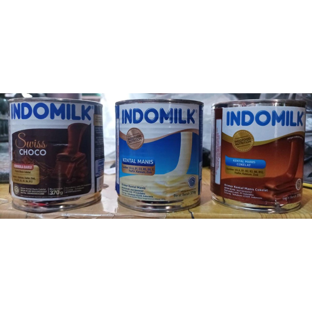 

Indomilk Kental Manis Kaleng 370 gr