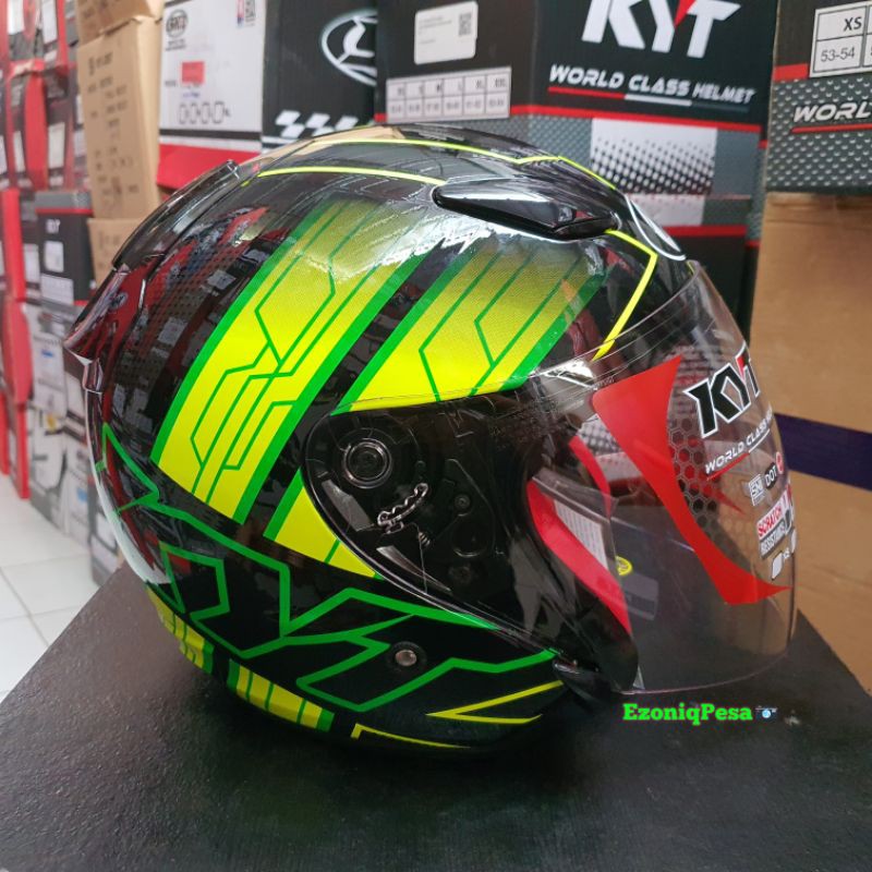HELM KYT DJ MARU Motif ORIGINAL